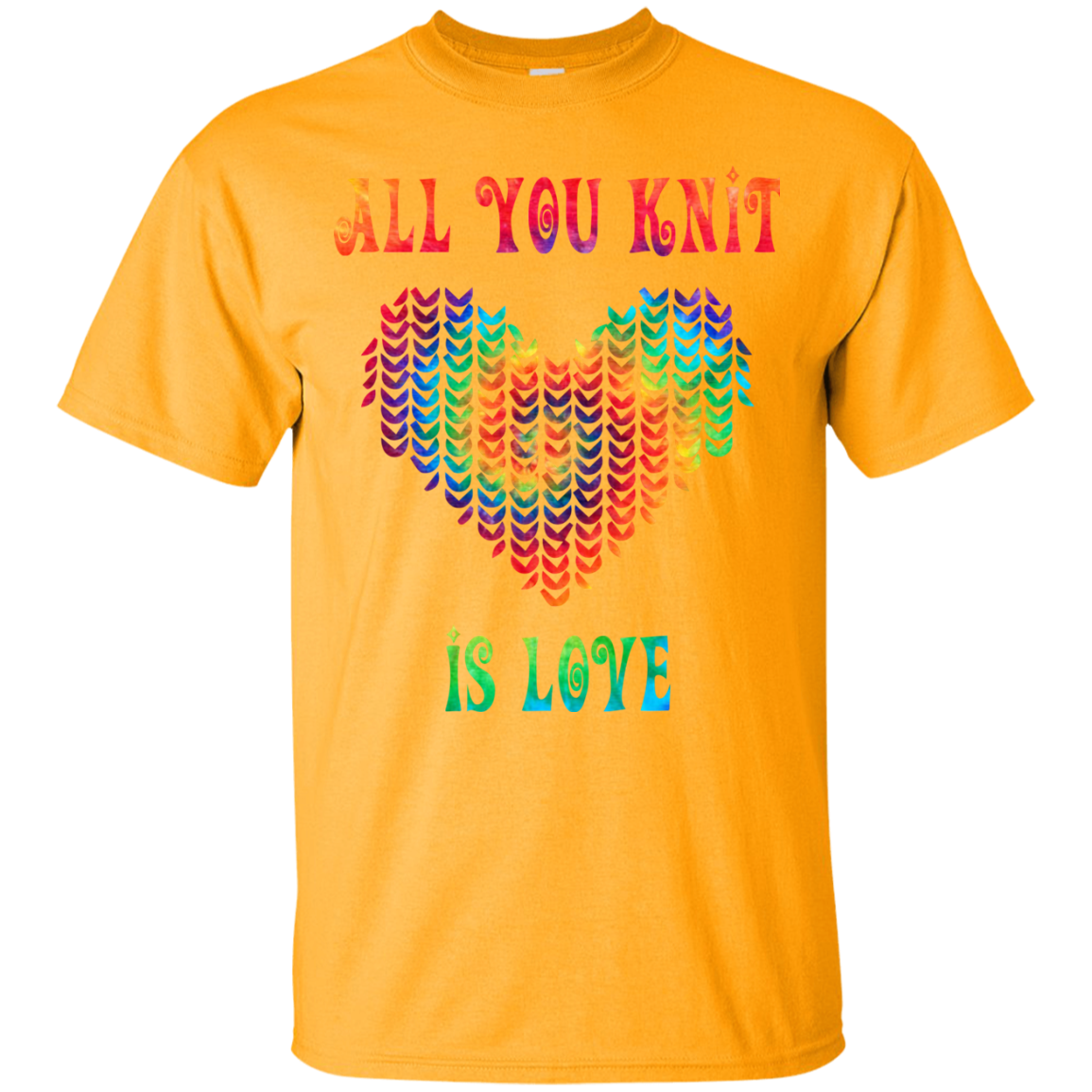 All You Knit Heart Ultra Cotton T-Shirt