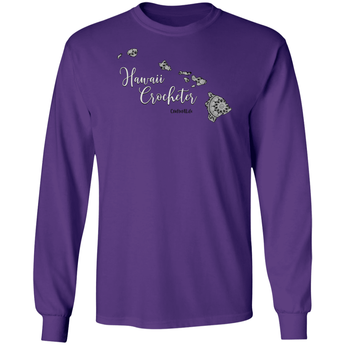 Hawaii Crocheter LS Ultra Cotton T-Shirt
