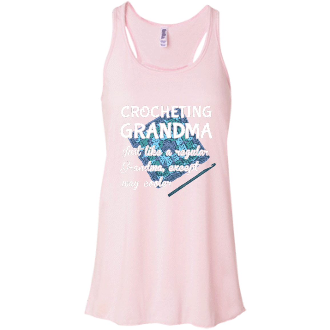 Crocheting Grandma Flowy Racerback Tank
