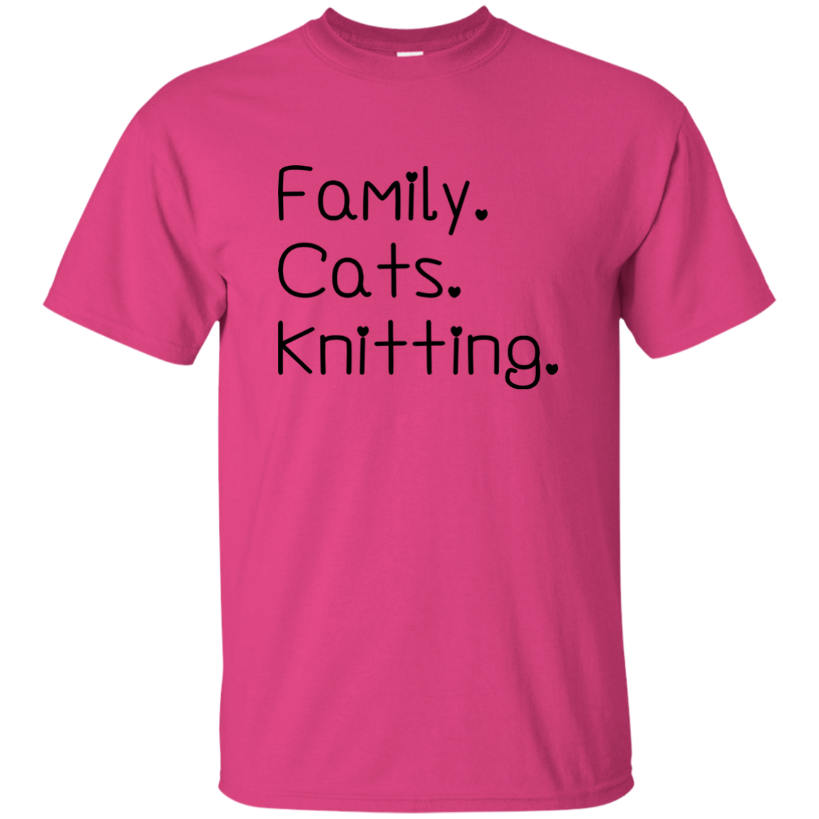 Family-Cats-Knitting Ultra Cotton T-Shirt