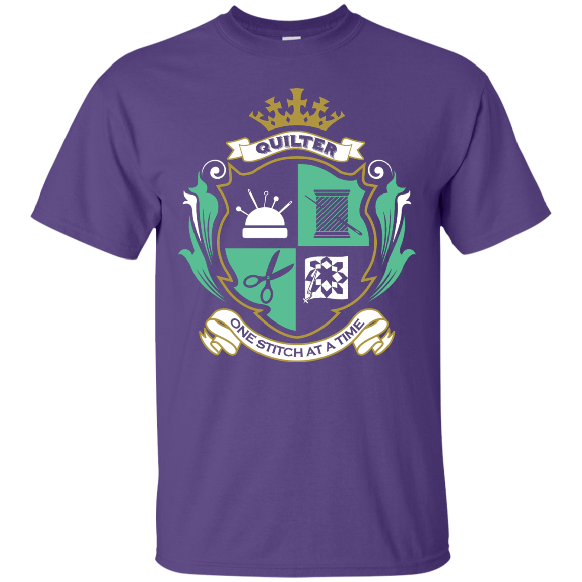 Quilters Motto Custom Ultra Cotton T-Shirt