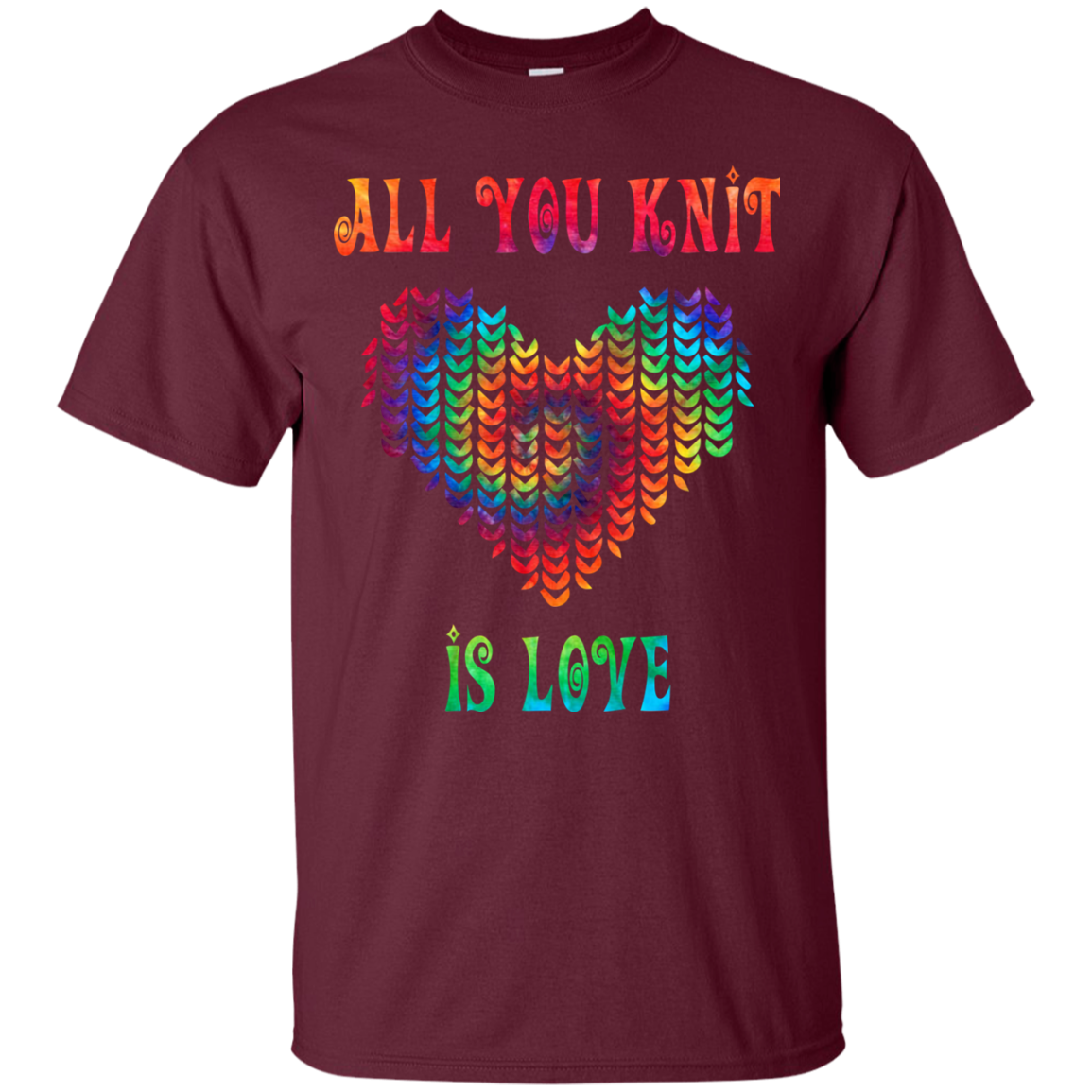 All You Knit Heart Ultra Cotton T-Shirt