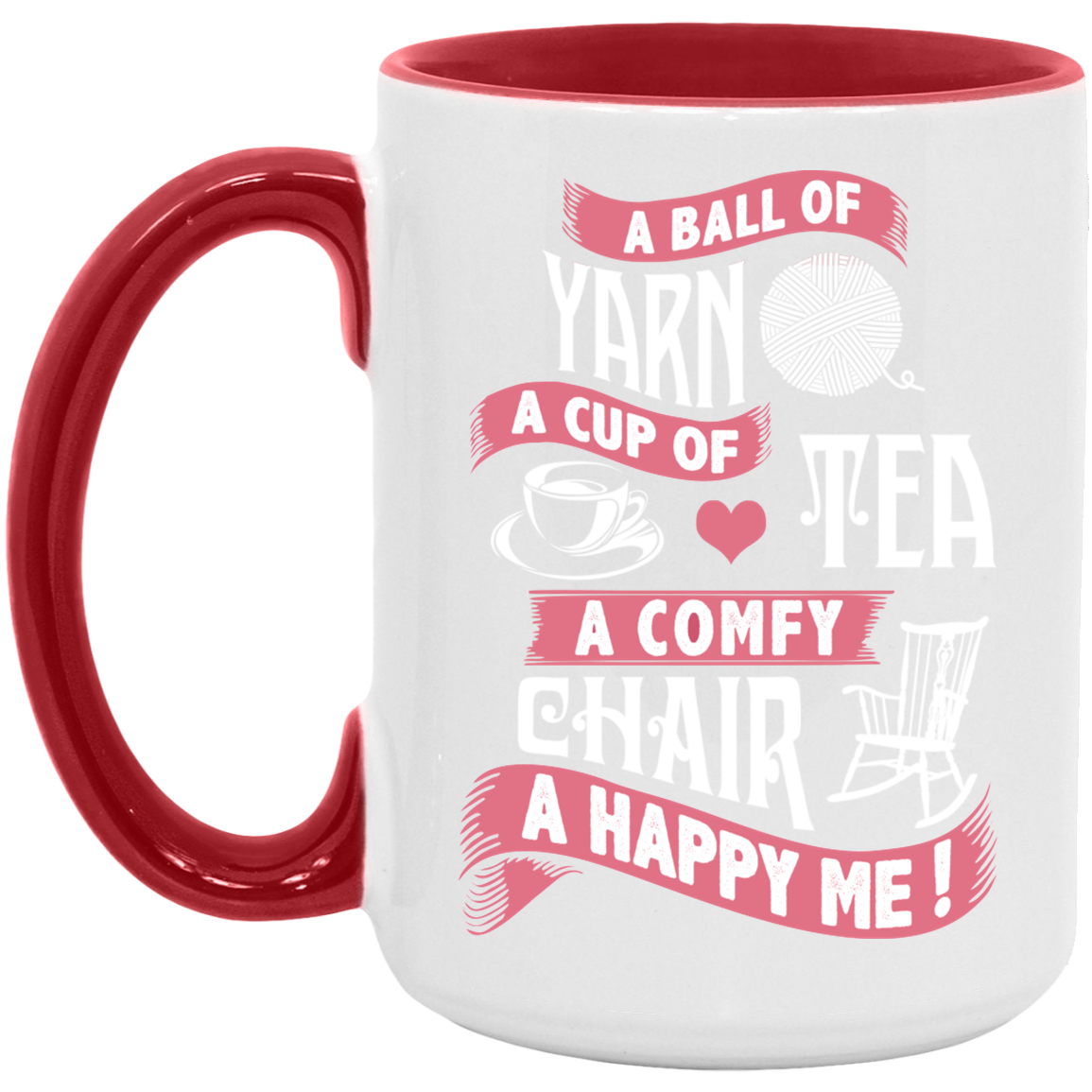Yarn-Tea-Chair Mugs