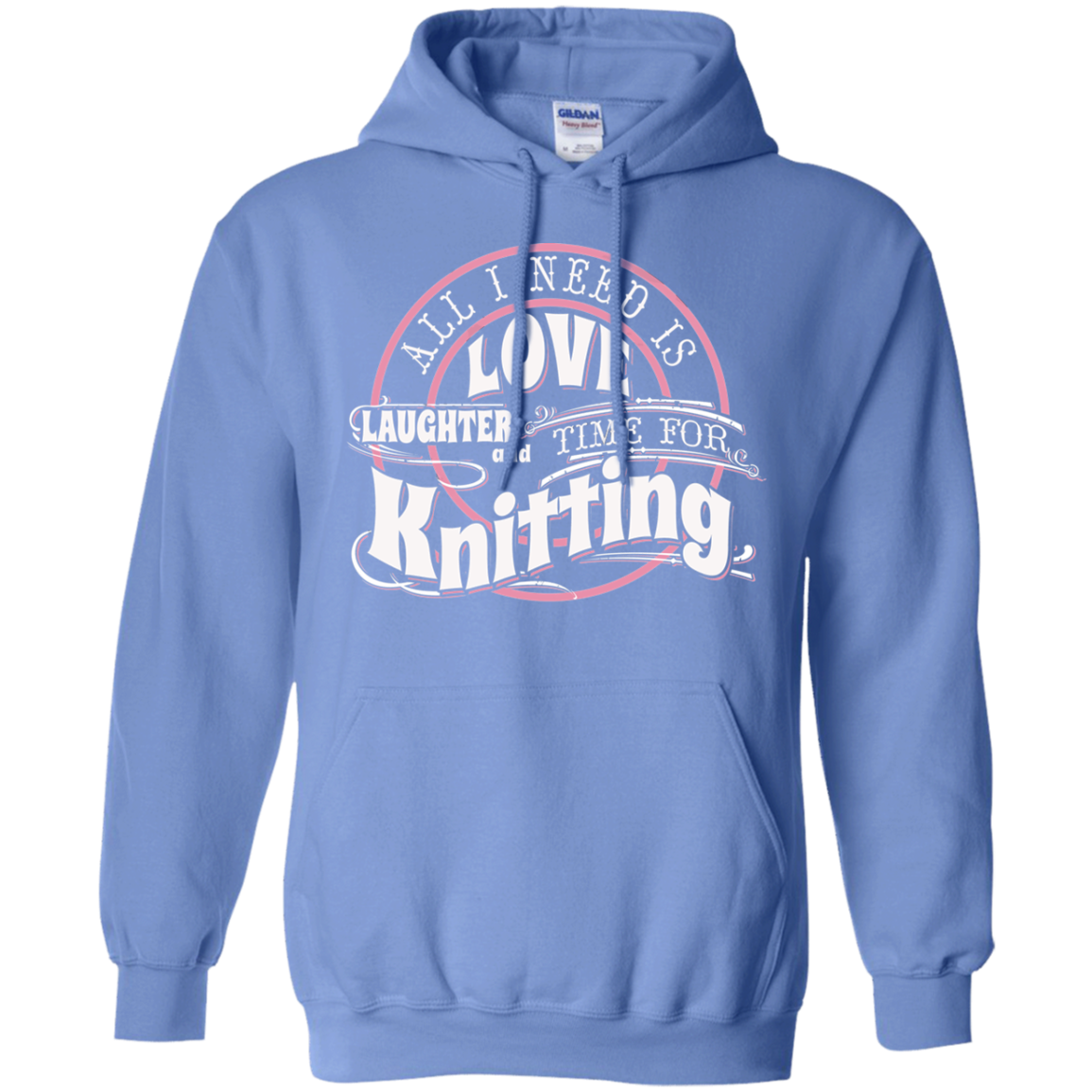 Time for Knitting Pullover Hoodie