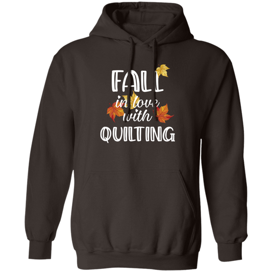 Fall in Love with Quilting Pullover Hoodie