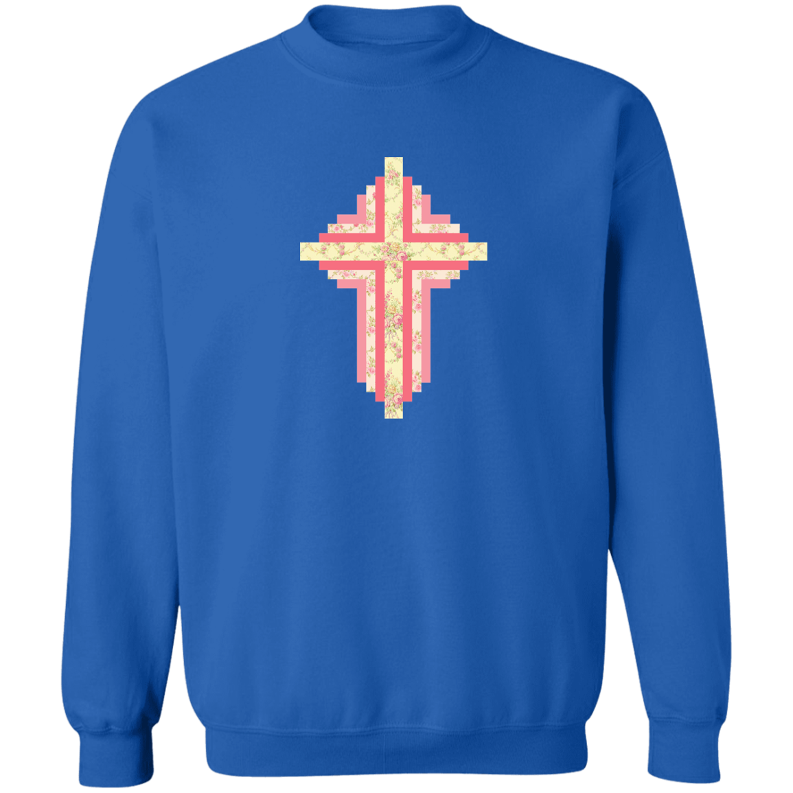 Patchwork Cross Sweatshirt