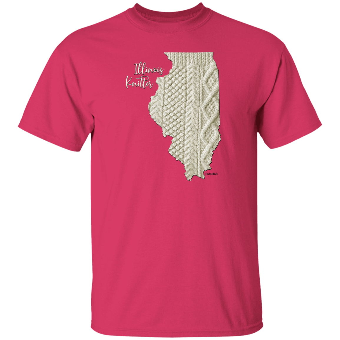 Illinois Knitter Cotton T-Shirt