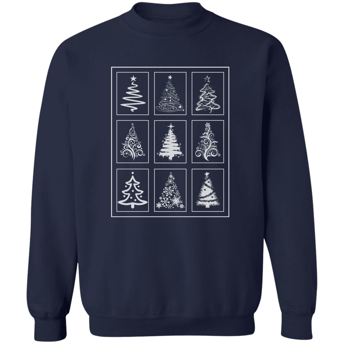 Christmas Tree Quilt Sweatshirt