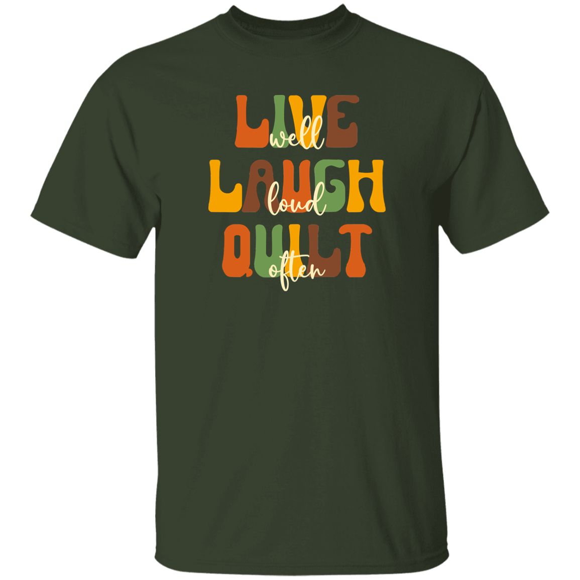 Live Well Quilt Often T-Shirt
