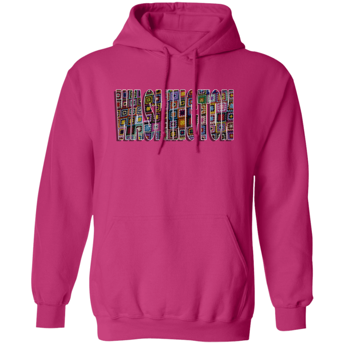 Washington Crochet Pullover Hoodie