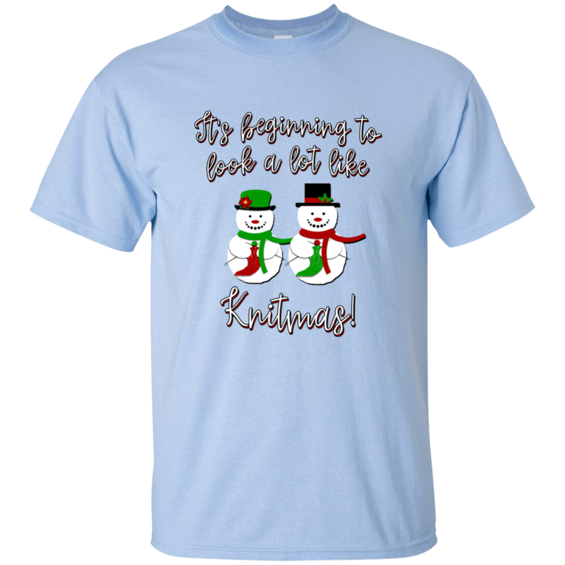 Knitmas Snow Couple Ultra Cotton T-Shirt