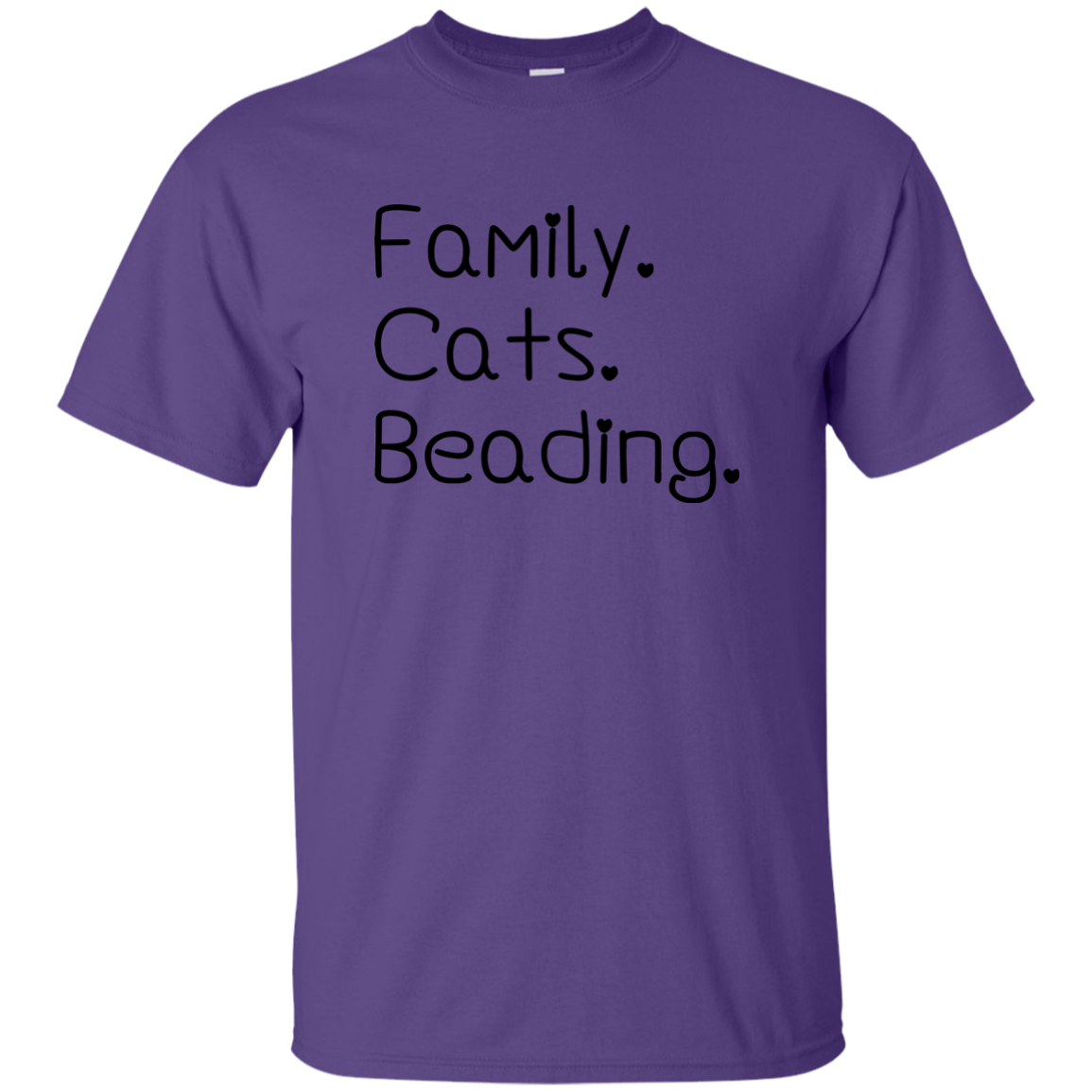Family-Cats-Beading Ultra Cotton T-Shirt