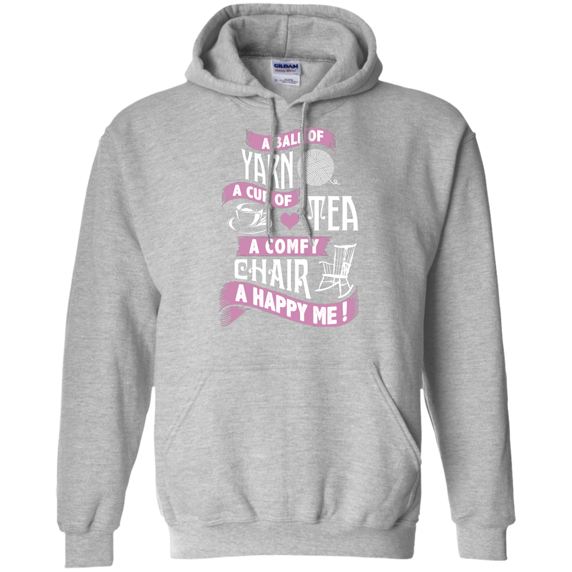 A Ball Of Yarn Pullover Hoodie