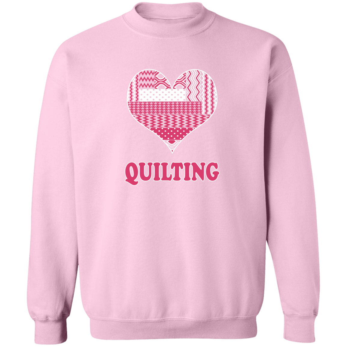 Heart Quilting Sweatshirt