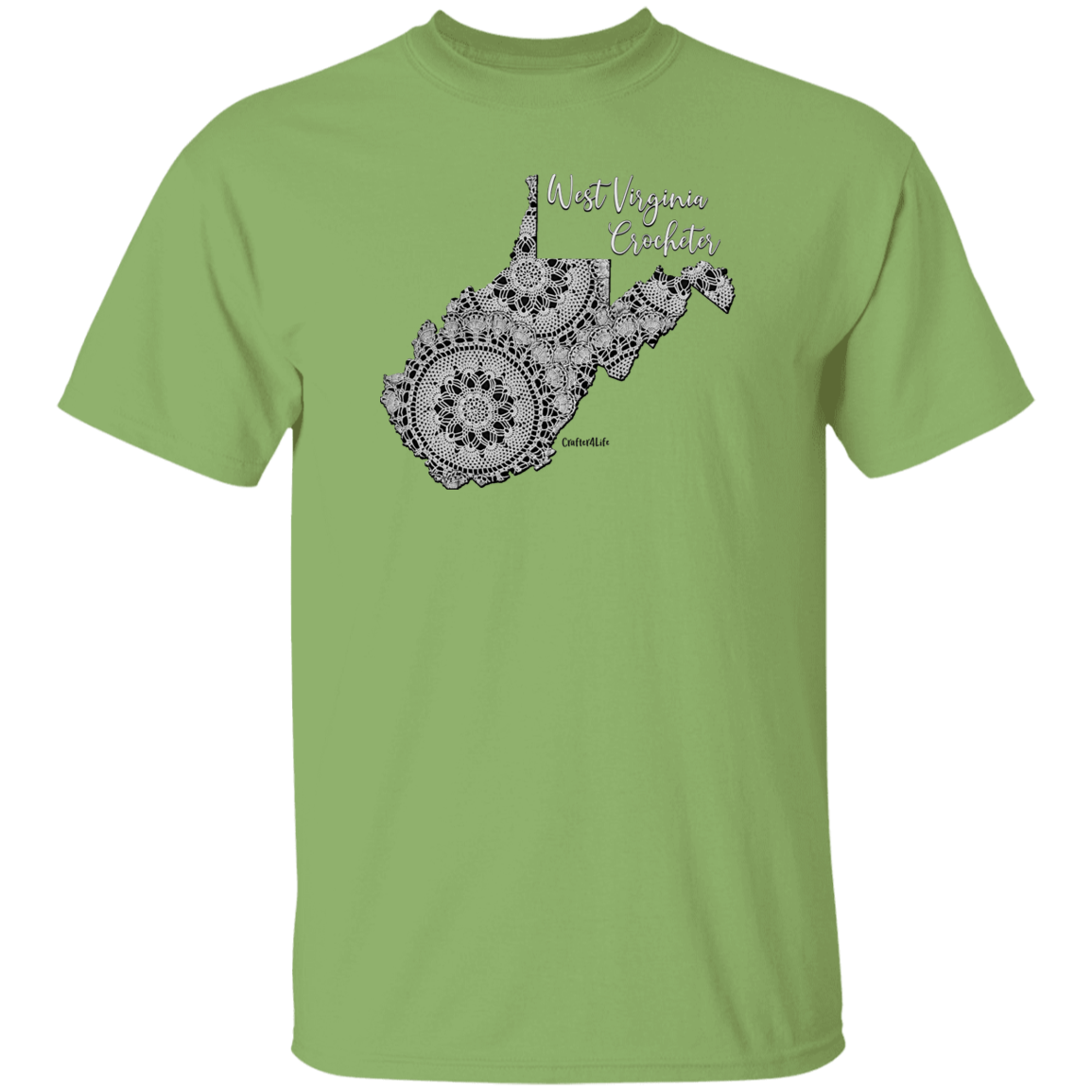 West Virginia Crocheter Cotton T-Shirt