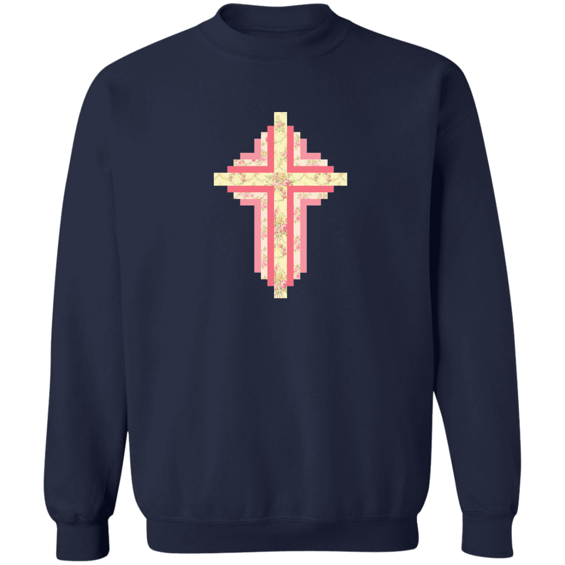 Patchwork Cross Sweatshirt