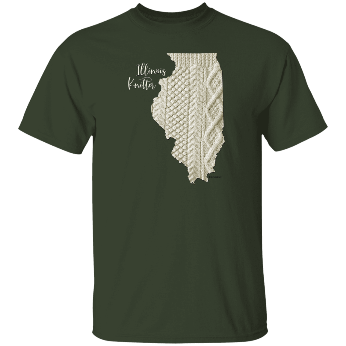 Illinois Knitter Cotton T-Shirt