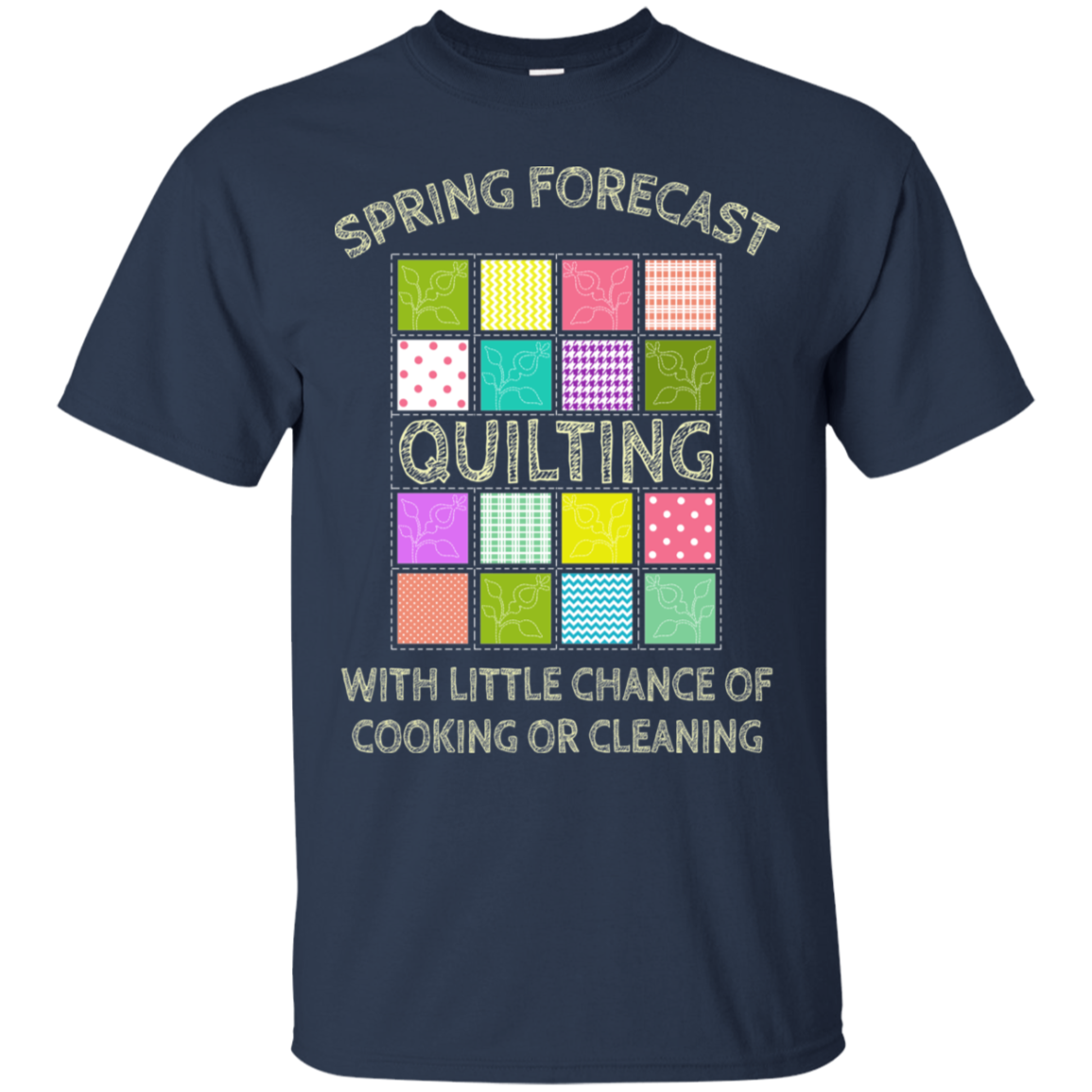 Spring Forecast: Quilting Unisex T-Shirts