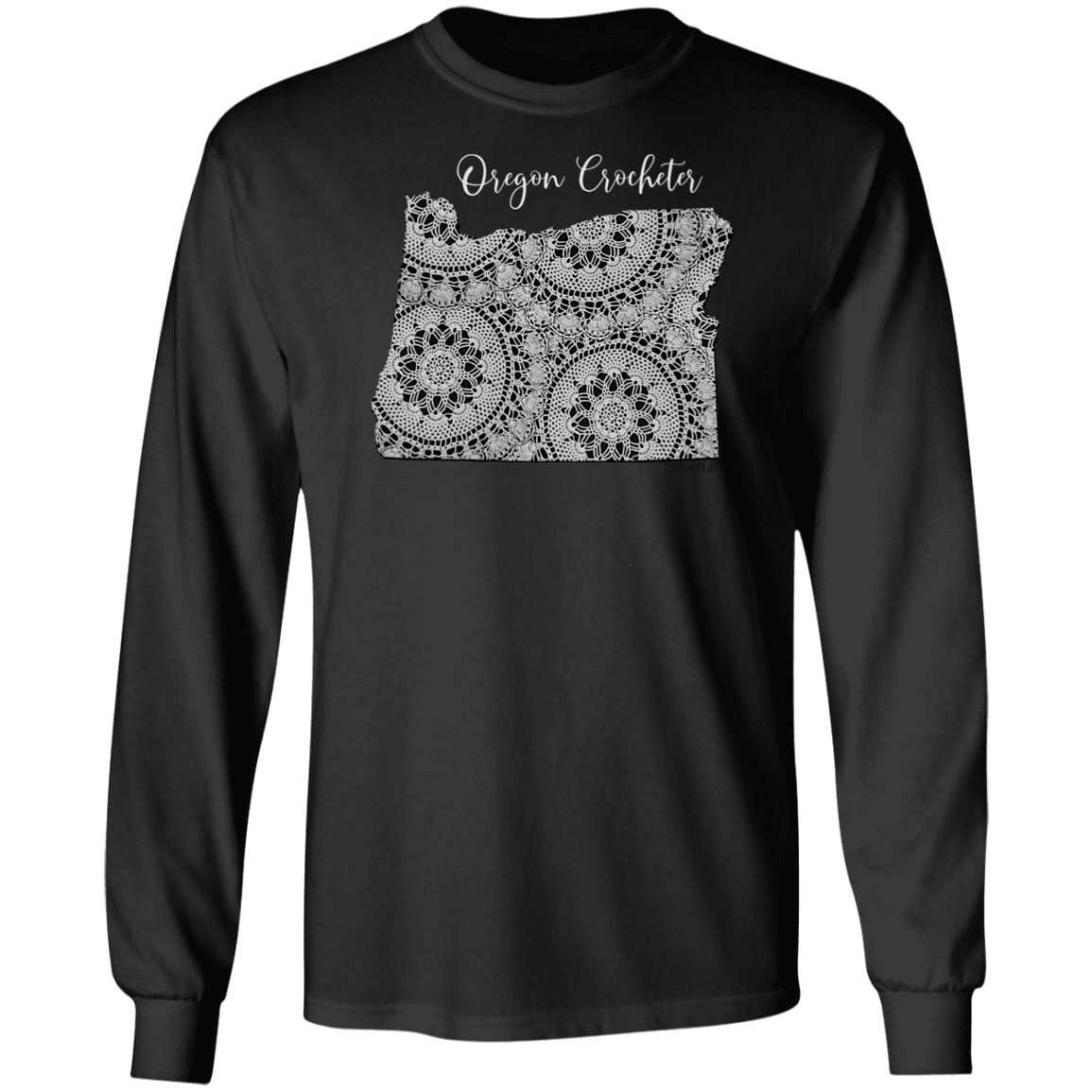 Oregon Crocheter LS Ultra Cotton T-Shirt