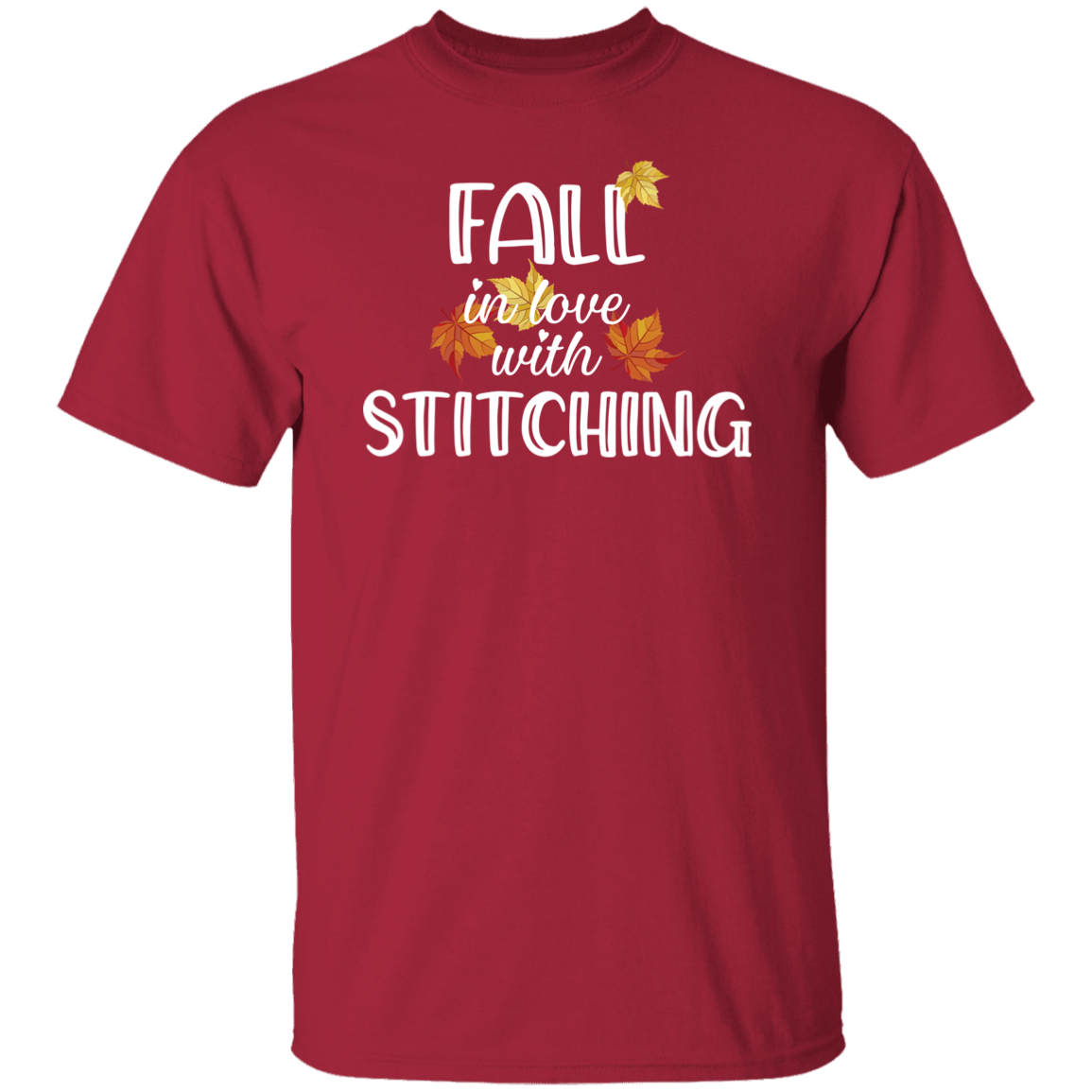 Fall in Love with Stitching T-Shirt