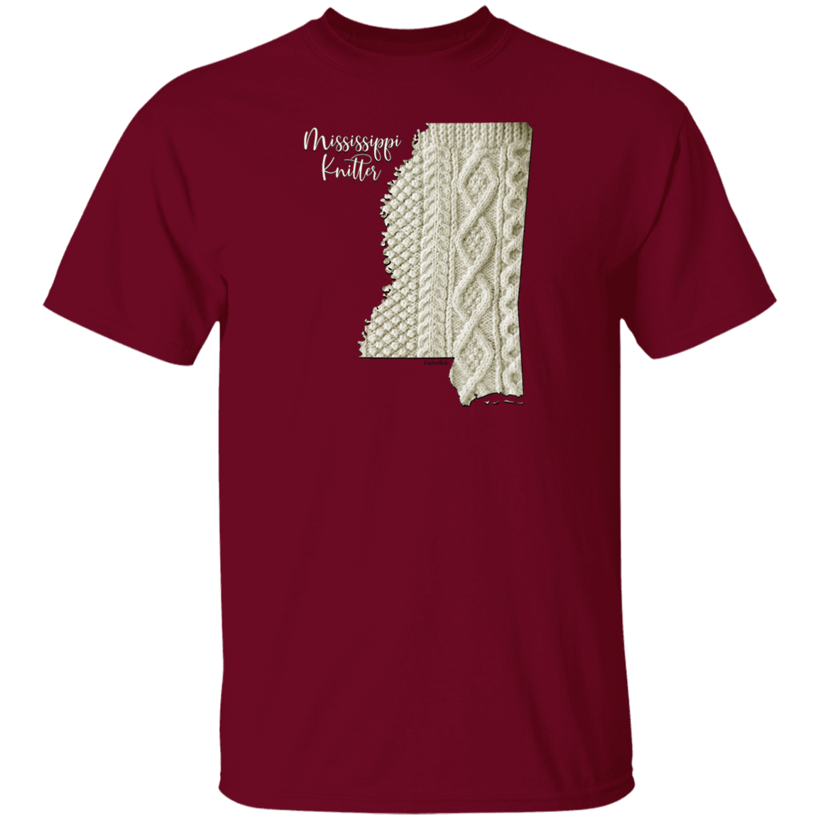 Mississippi Knitter Cotton T-Shirt