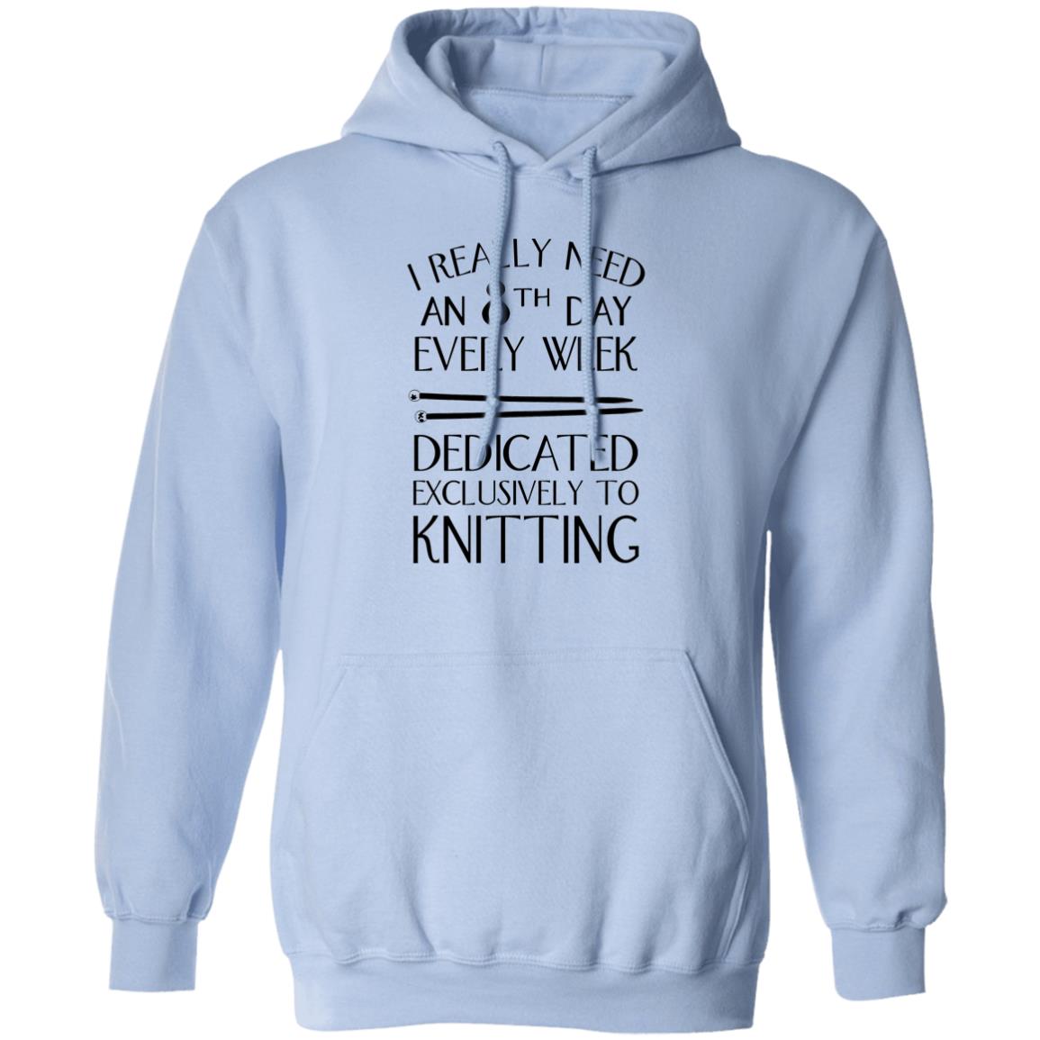 8th Day Knitting Hoodie