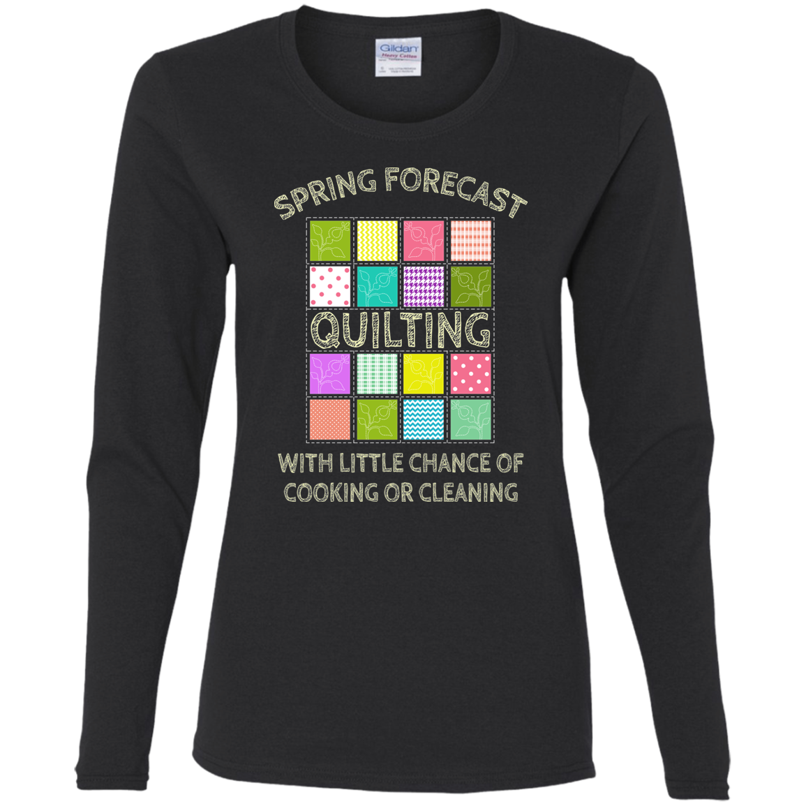 Spring Forecast: Quilting Ladies Long Sleeve Shirts