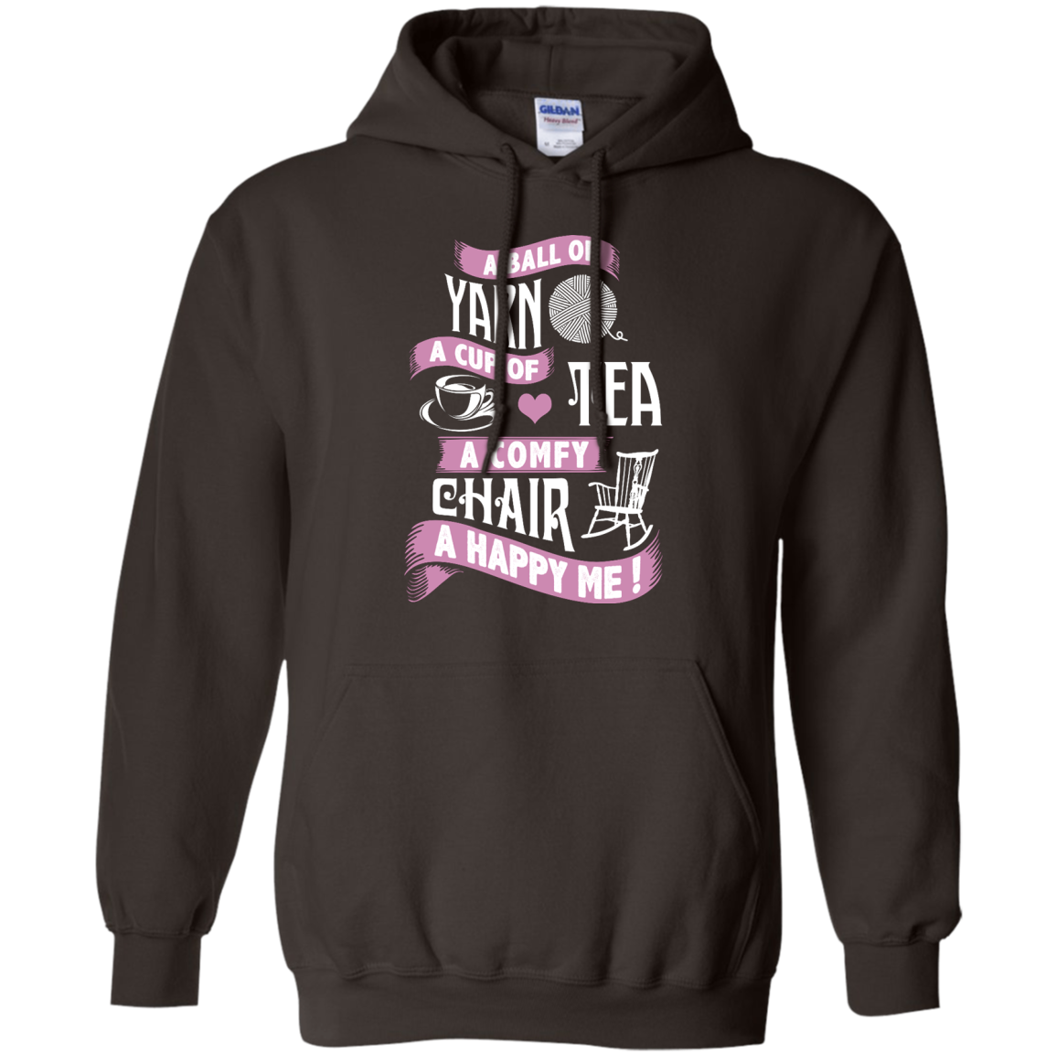A Ball Of Yarn Pullover Hoodie