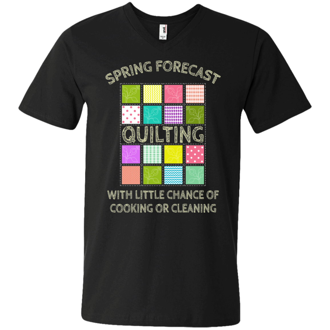 Spring Forecast: Quilting Unisex T-Shirts