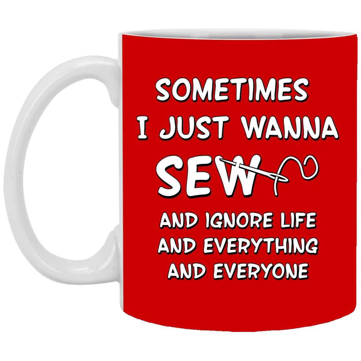 Just Wanna Sew Mugs