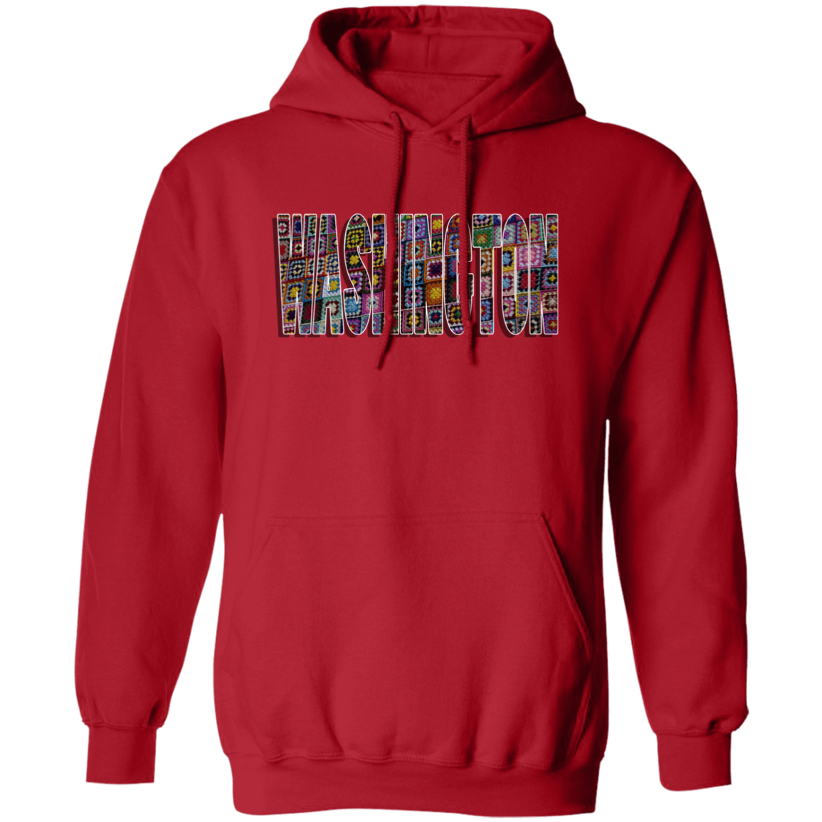Washington Crochet Pullover Hoodie