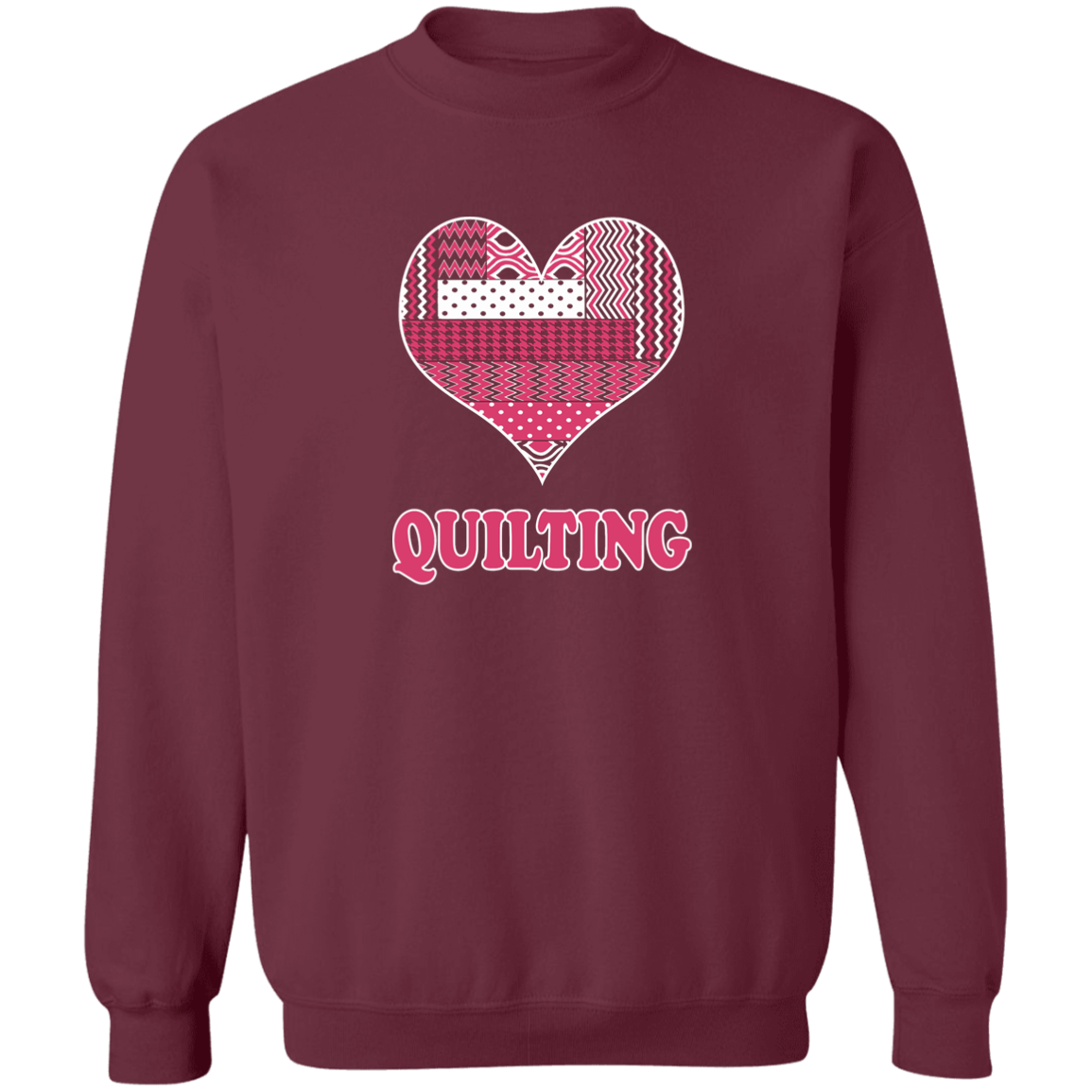 Heart Quilting Sweatshirt