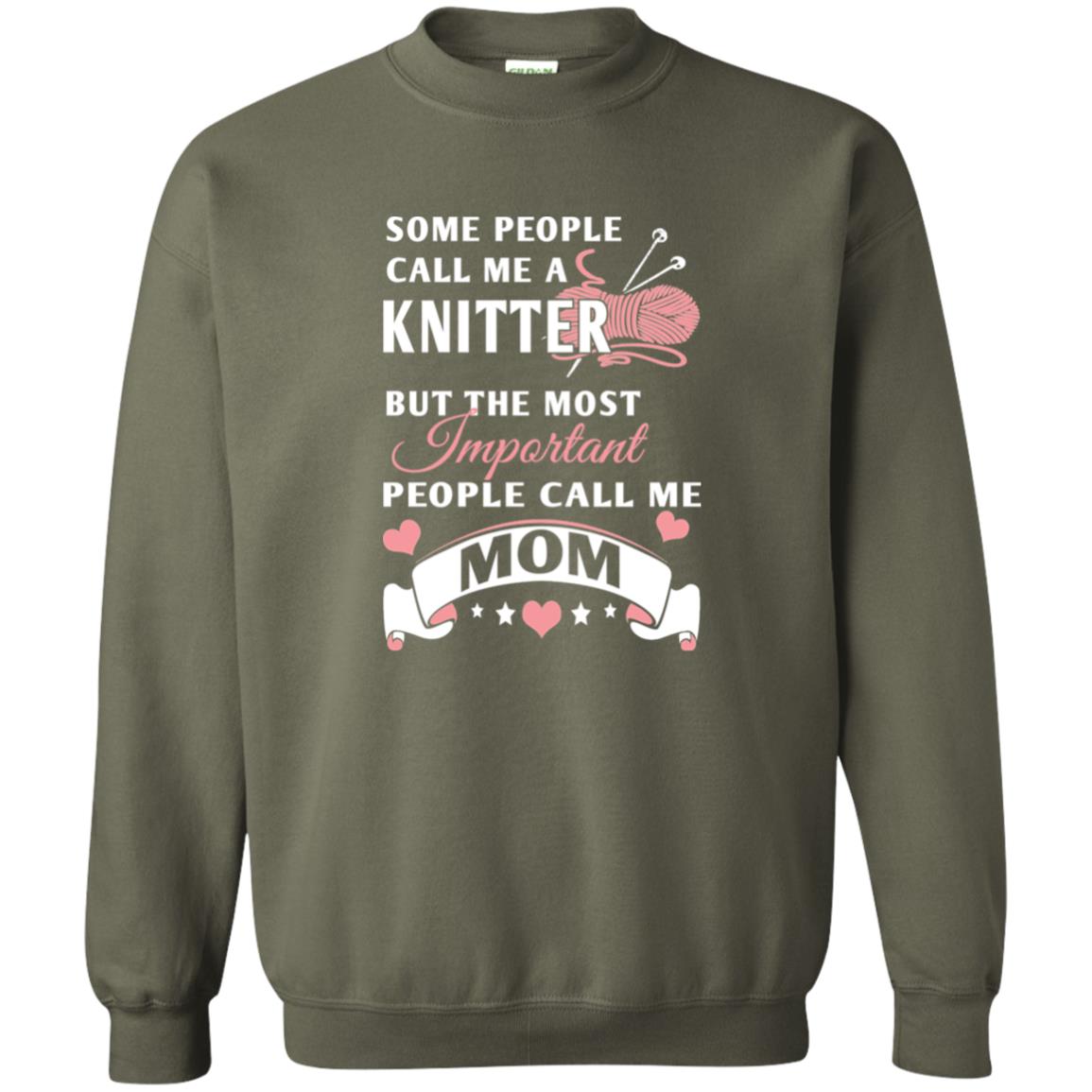 Knitter Mom Sweatshirt