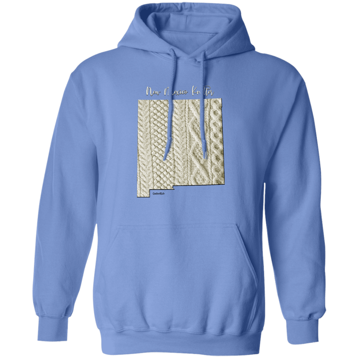 New Mexico Knitter Pullover Hoodie
