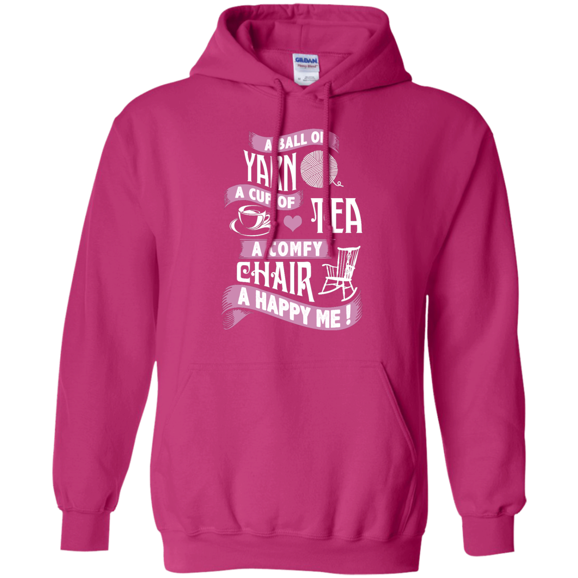 A Ball Of Yarn Pullover Hoodie