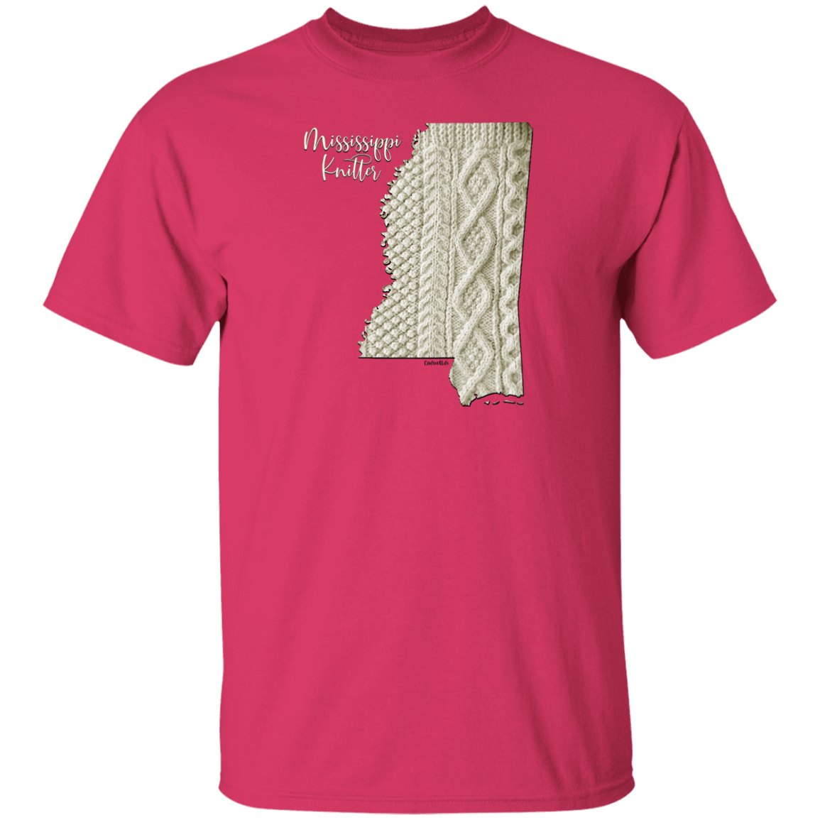 Mississippi Knitter Cotton T-Shirt
