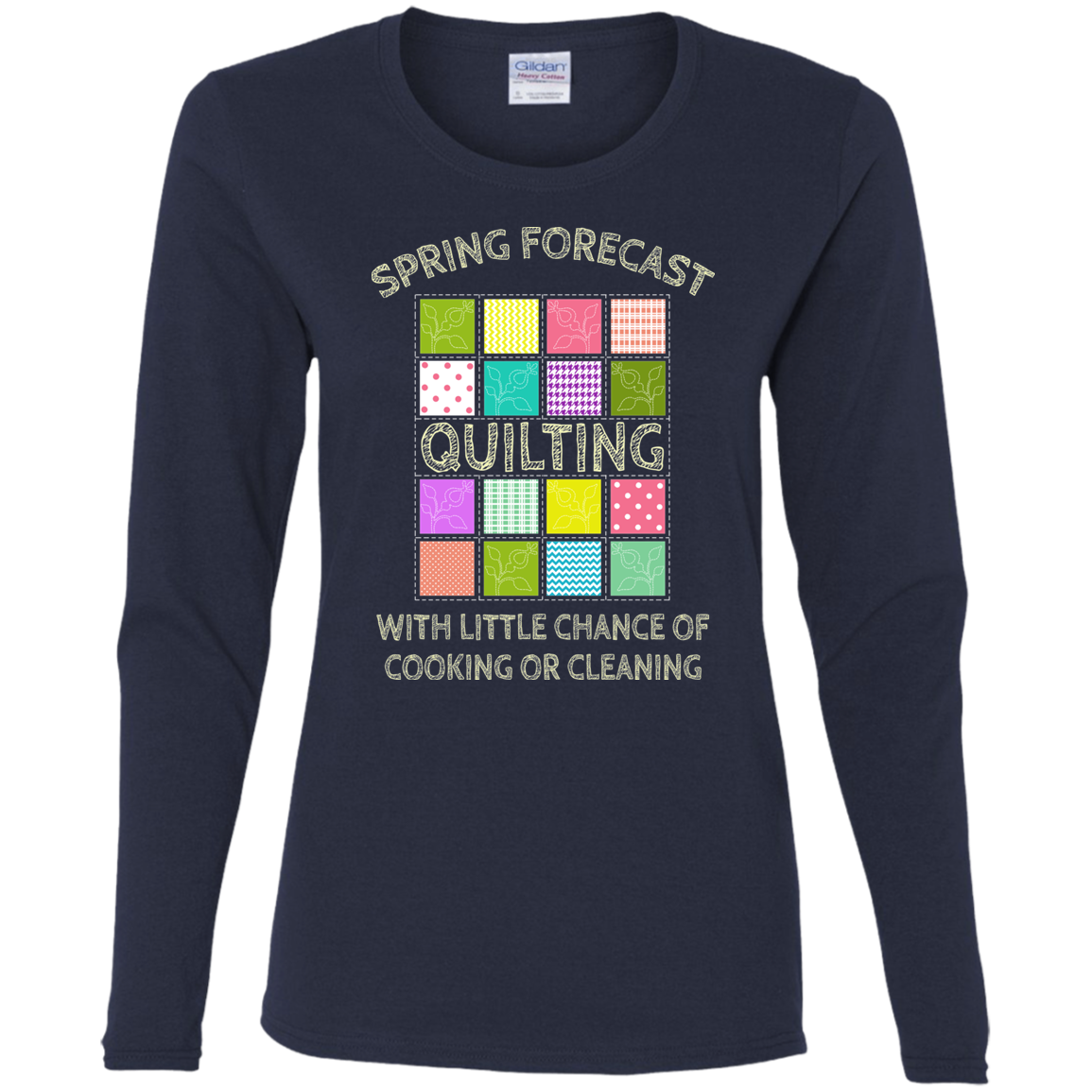 Spring Forecast: Quilting Ladies Long Sleeve Shirts