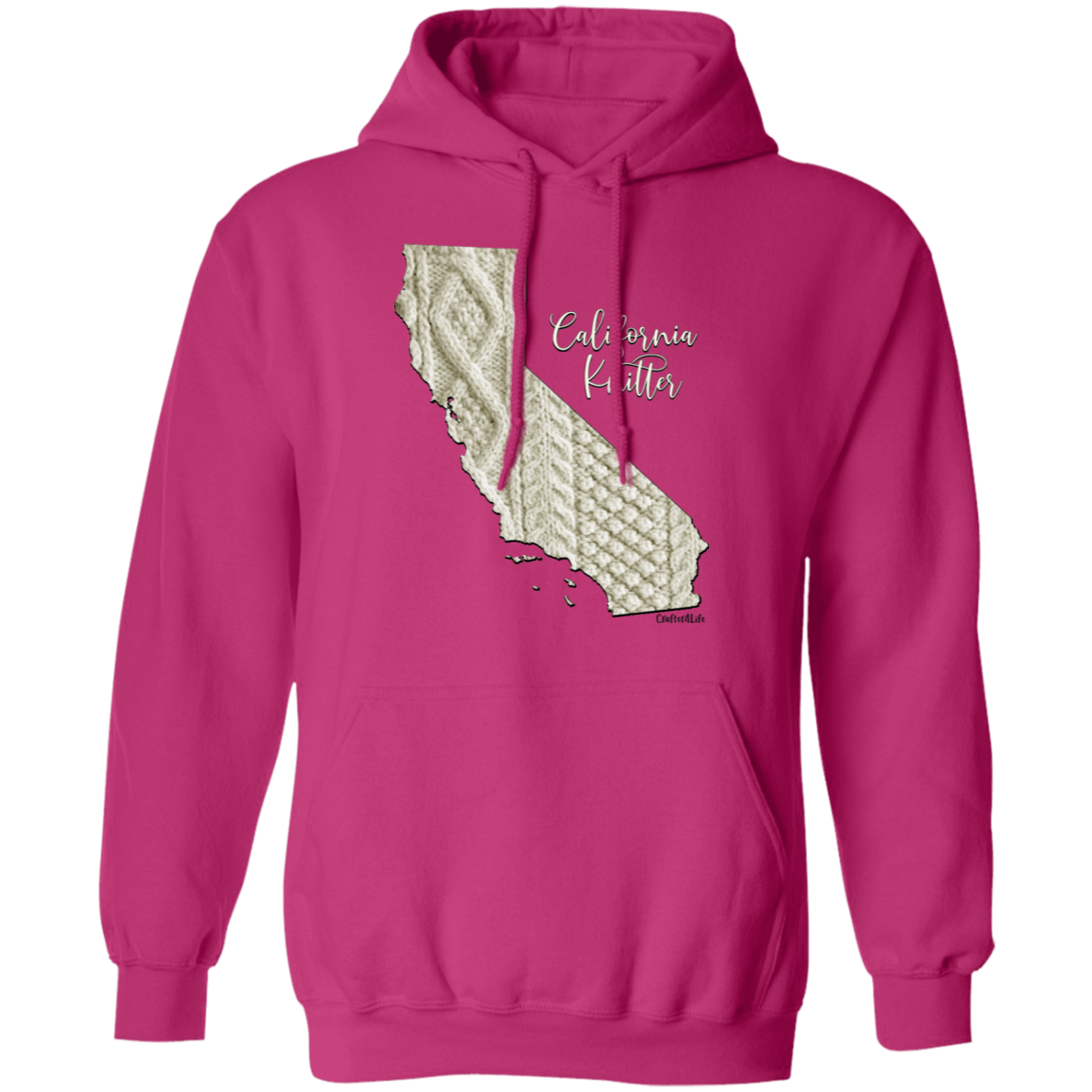 California Knitter Pullover Hoodie