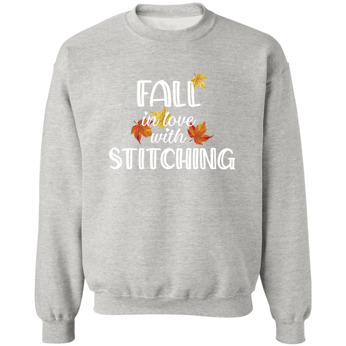Fall in Love with Stitching Sweatshirt