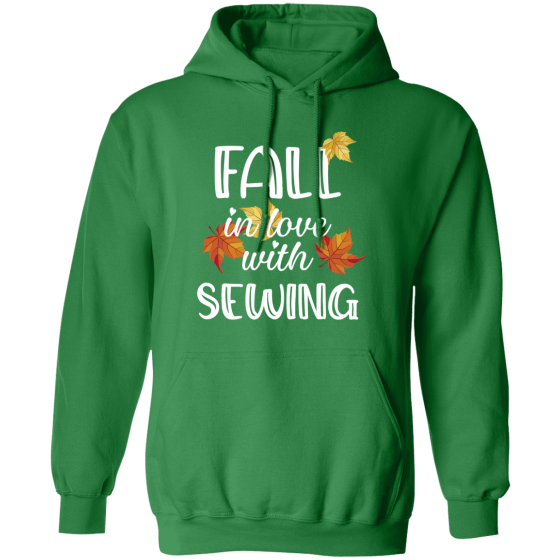 Fall in Love with Sewing Pullover Hoodie
