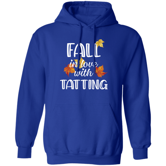 Fall in Love with Tatting Pullover Hoodie