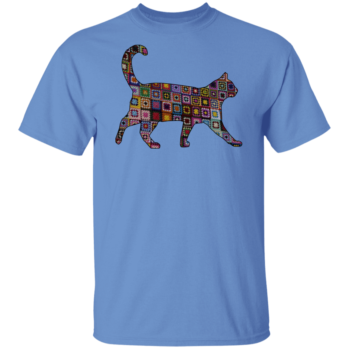 Granny Square Cat T-Shirt