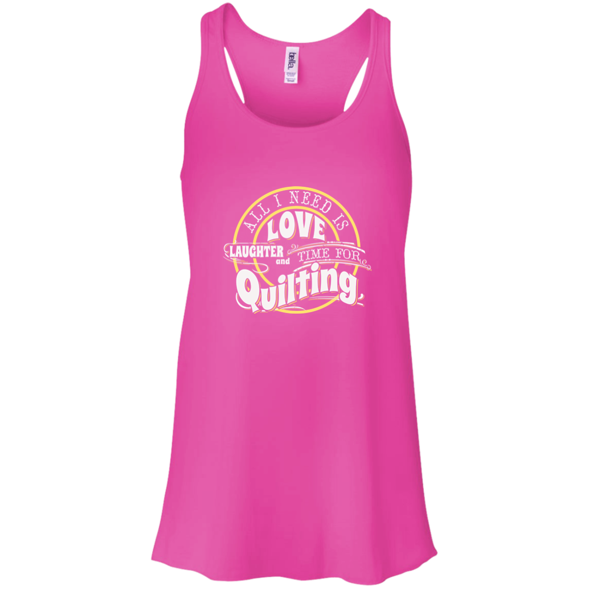 Time for Quilting Flowy Racerback Tank