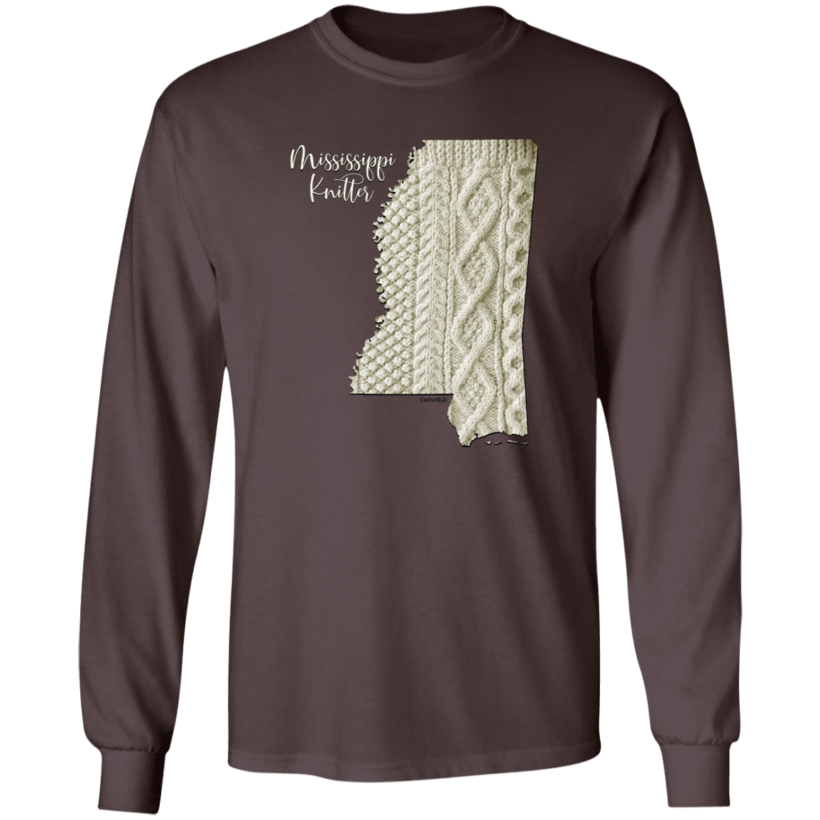 Mississippi Knitter LS Ultra Cotton T-Shirt