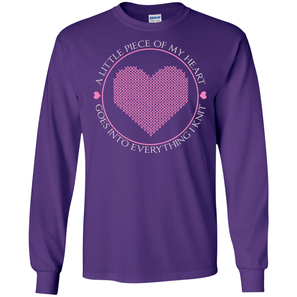 Piece of My Heart (Knit) LS Ultra Cotton T-Shirt