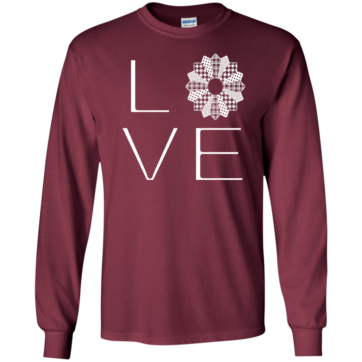 LOVE Quilting LS Ultra Cotton T-shirt - Crafter4Life - 9