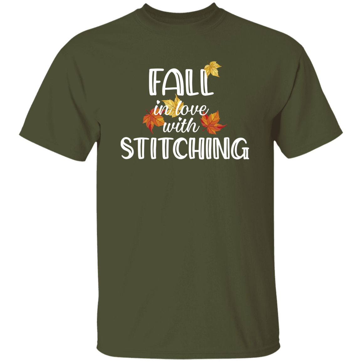 Fall in Love with Stitching T-Shirt