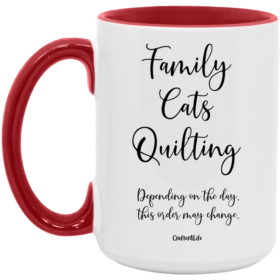 Family-Cats-Quilting Mugs