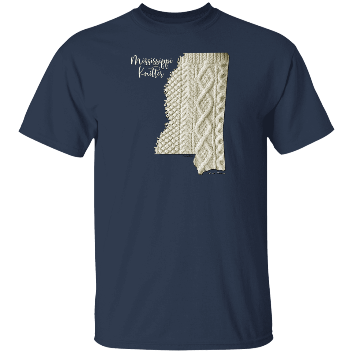 Mississippi Knitter Cotton T-Shirt