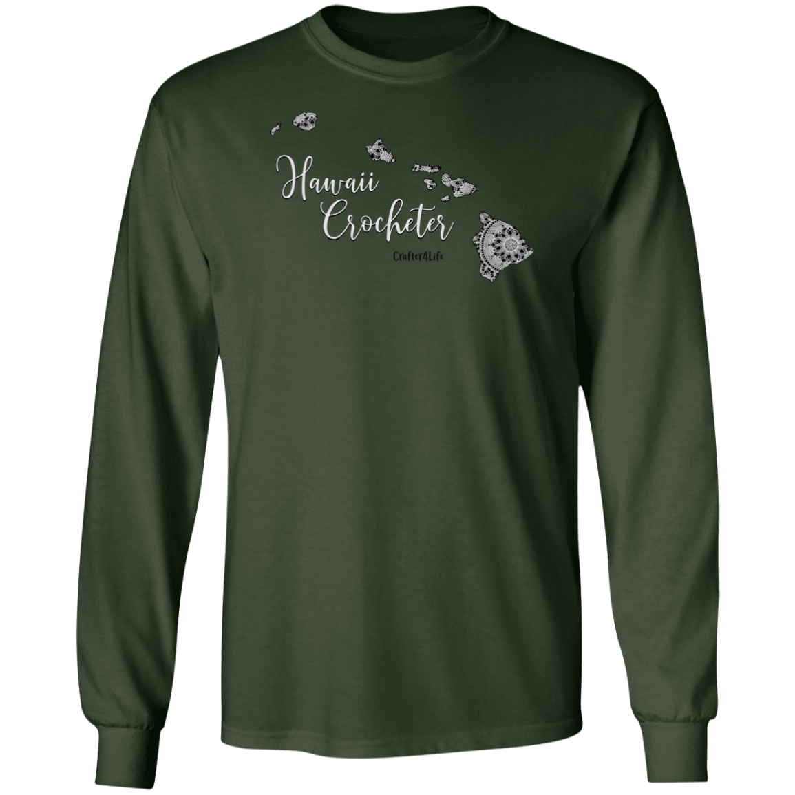Hawaii Crocheter LS Ultra Cotton T-Shirt